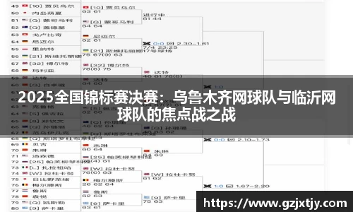 2025全国锦标赛决赛：乌鲁木齐网球队与临沂网球队的焦点战之战